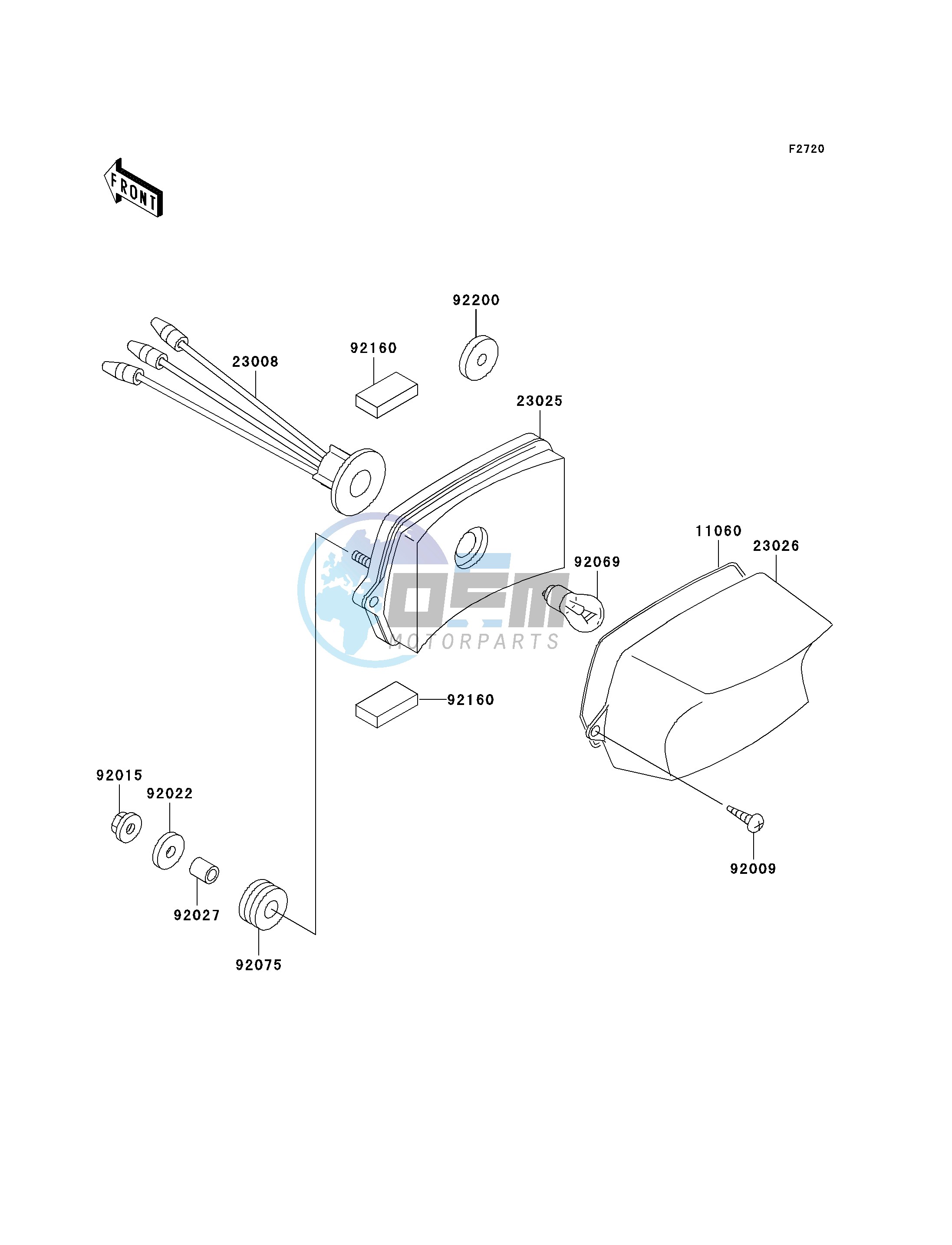 TAILLIGHT-- S- -