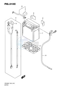 VZR1800BZ BOULEVARD EU drawing BATTERY