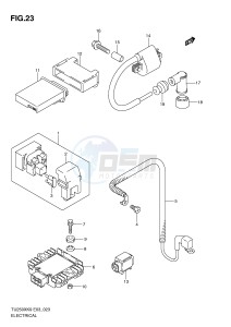 TU250X (E3) drawing ELECTRICAL