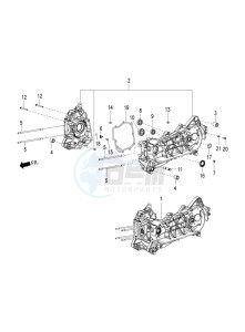 SR 150 4T-3V (EMEA-LATAM) drawing Crankcase