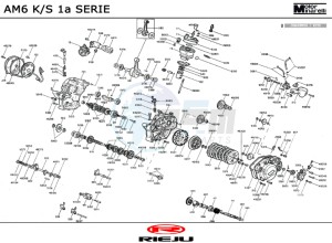 RR-50-GREEN drawing ENGINE  AM6 K/S 1a Serie