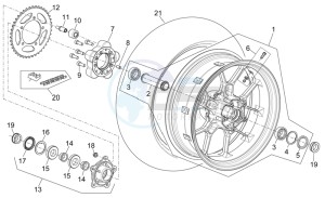 NA Mana 850 drawing Rear Wheel