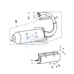 VIVA D drawing EXHAUST