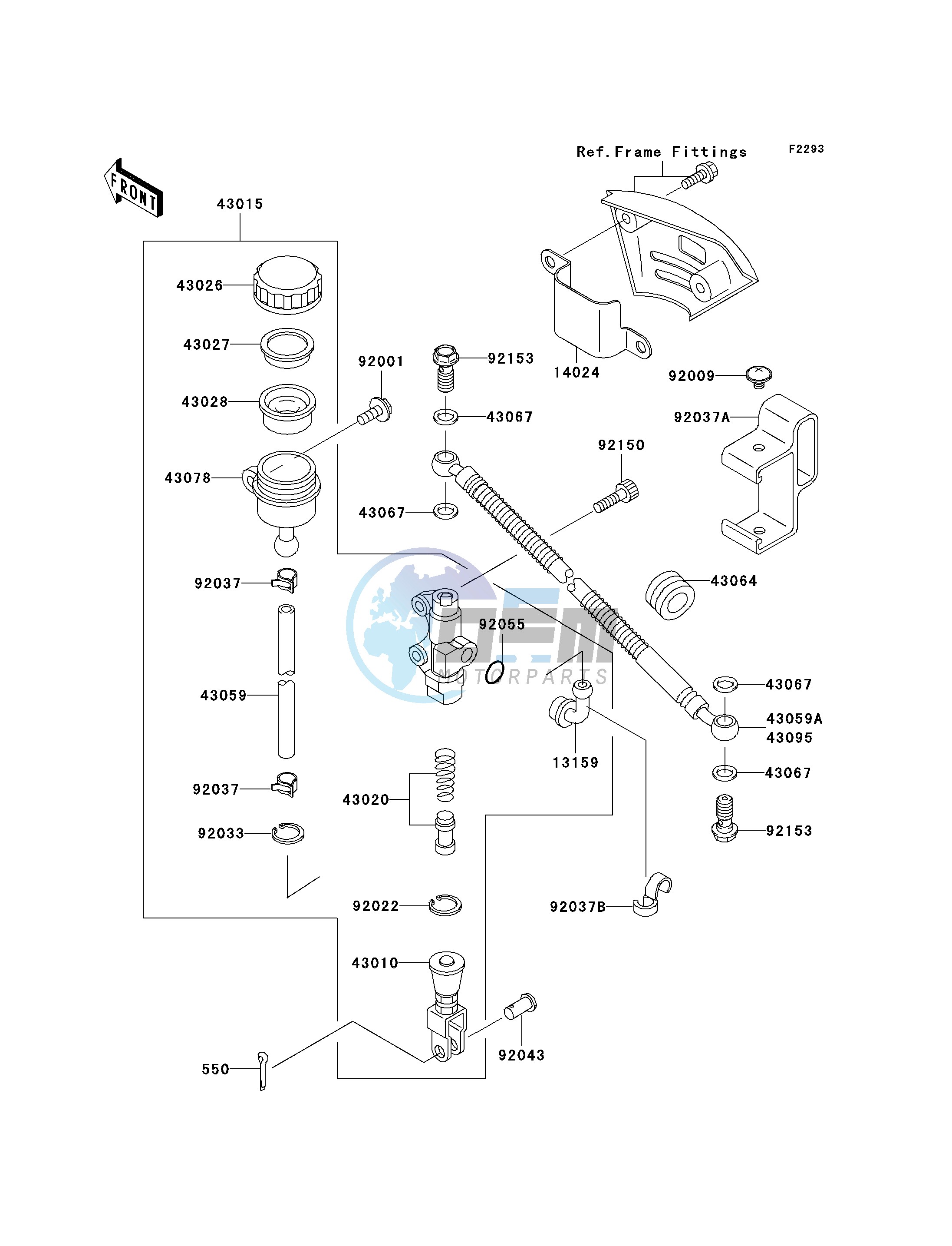 REAR MASTER CYLINDER