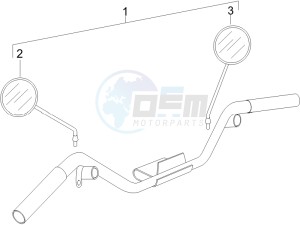 LX 125 4T E3 drawing Mirror