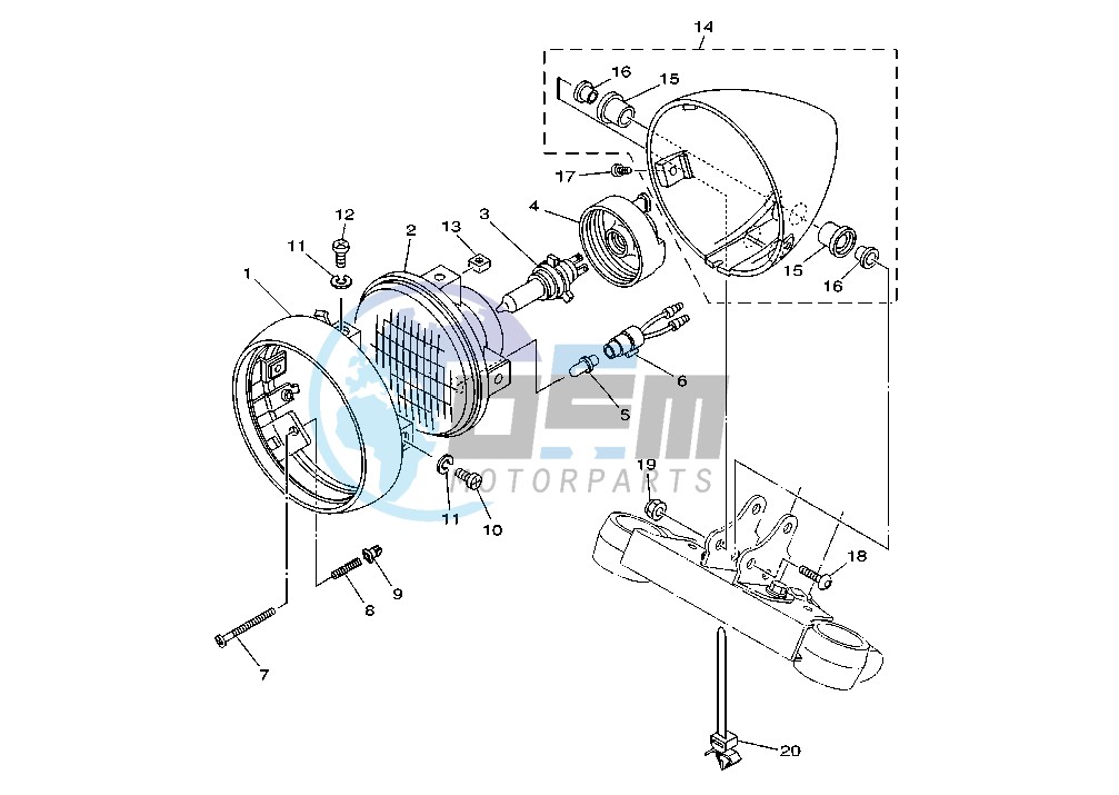 HEADLIGHT MY00-01