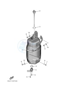 YXF850ES YXF85WPSJ WOLVERINE X (BG41) drawing OIL TANK