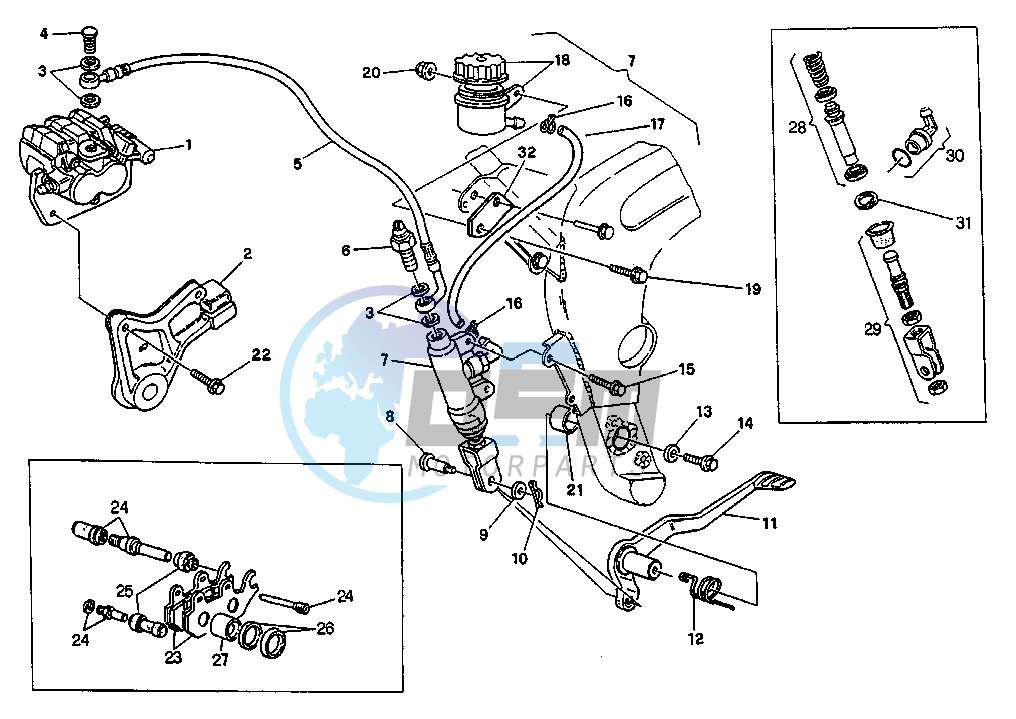 REAR BRAKE SYSTEM