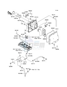 JET SKI ULTRA LX JT1500C8F EU drawing Air Cleaner