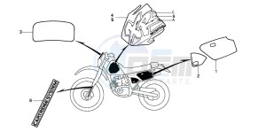 XR250R drawing MARK (RR)