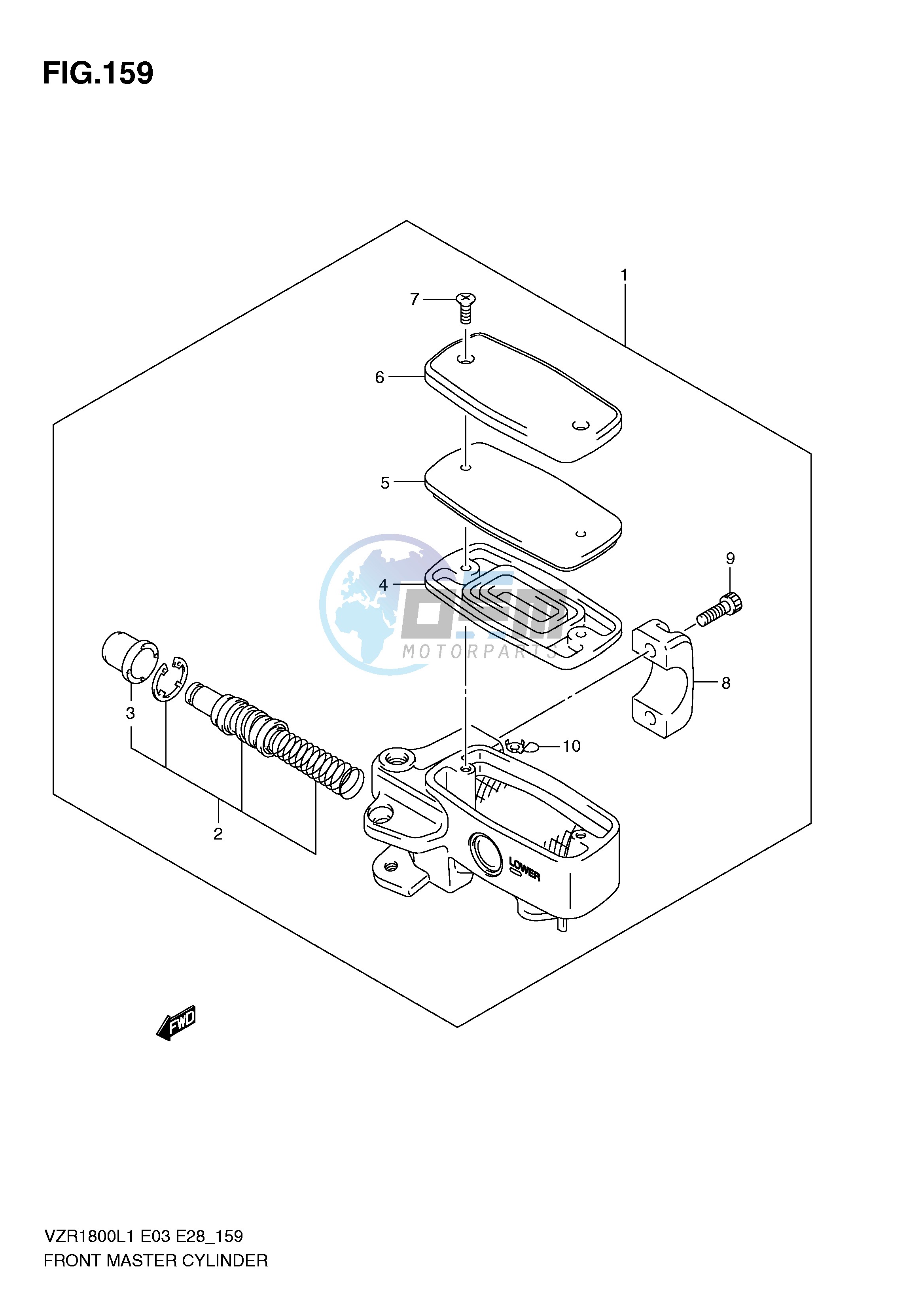 FRONT MASTER CYLINDER (VZR1800ZL1 E28)