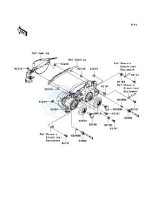 NINJA ZX-10R ZX1000E8F FR GB XX (EU ME A(FRICA) drawing Headlight(s)