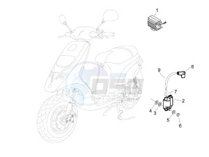 storm 50 drawing Voltage Regulators - Electronic Control Units (ecu) - H.T. Coil