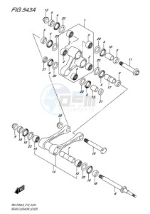 RM-Z450 EU drawing REAR CUSHION LEVER