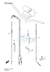 RMX450 drawing HANDLEBAR