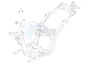 LIBERTY 125 4T E4 POSTE (EMEA) drawing Frame/bodywork