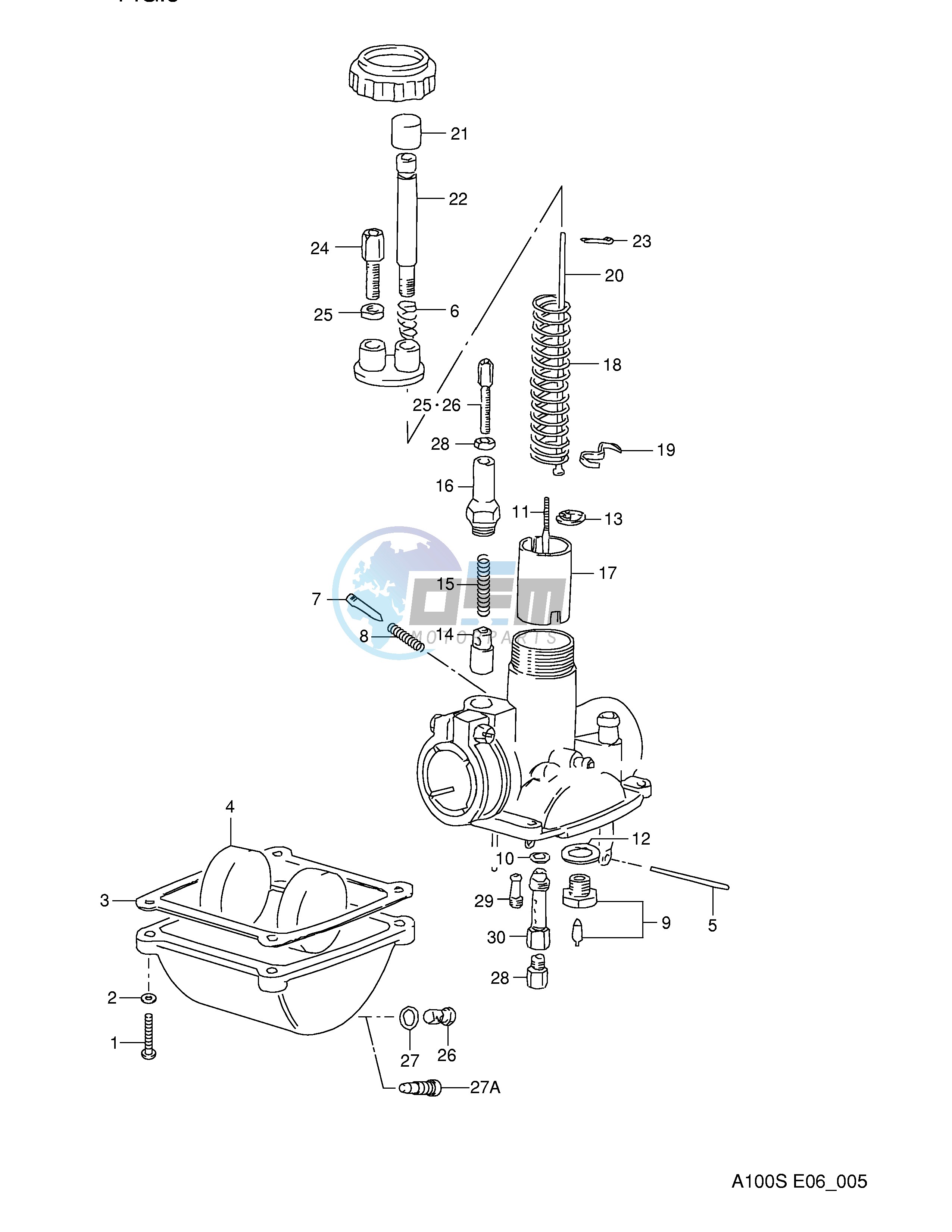 CARBURETOR (E6,P6)