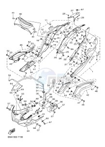 MTN320-A MTN-320-A MT-03 (B9A3) drawing SIDE COVER