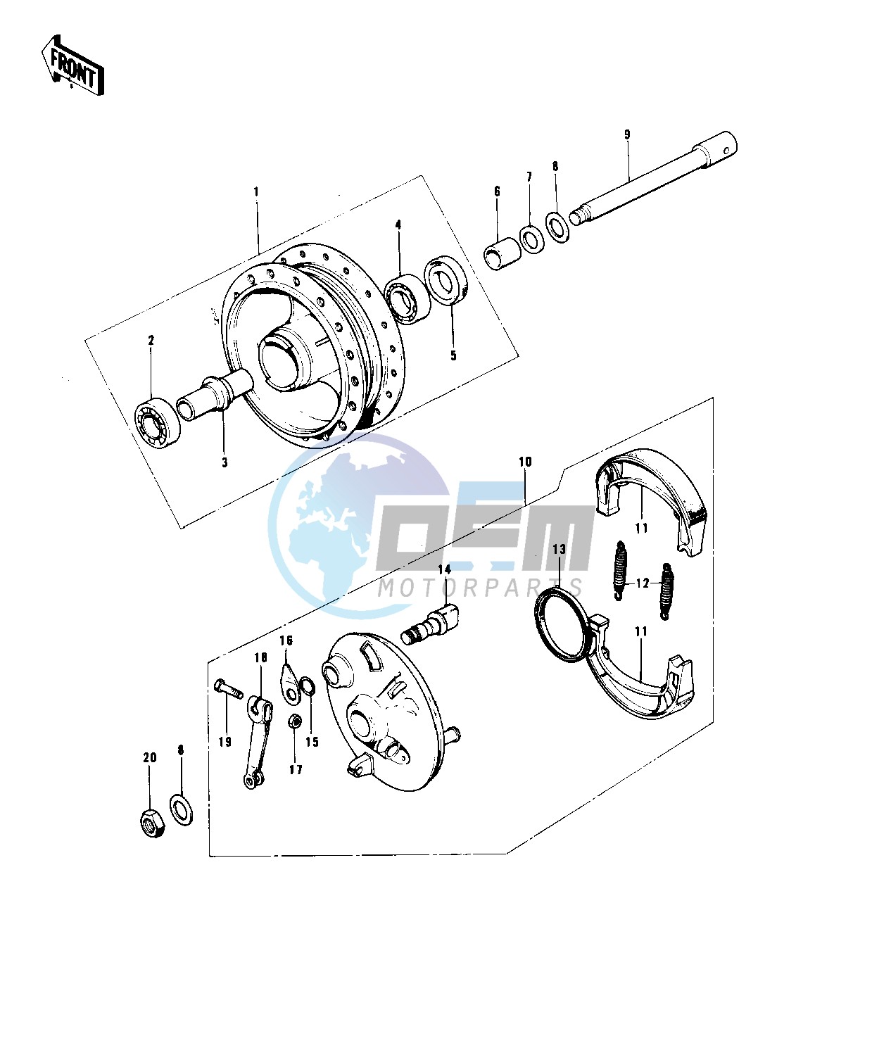 FRONT HUB_BRAKE