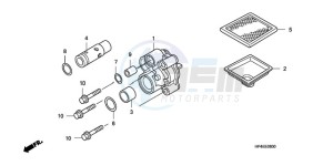 TRX420FPM9 U / 4WD drawing OIL PUMP