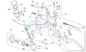 RSV 2 1000 drawing Clutch pump