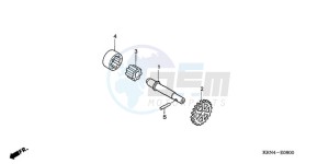 CRF250R9 Europe Direct - (ED / CMF) drawing OIL PUMP