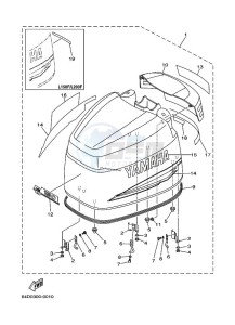 150F drawing FAIRING-UPPER