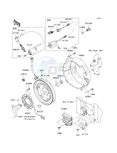 KAF 620 J [MULE 3010 TRANS 4X4] (J1) J1 drawing GENERATOR_IGNITION COIL