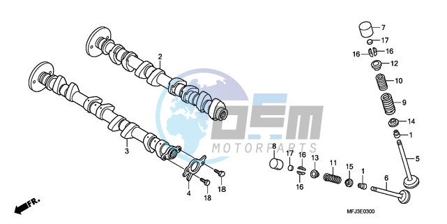 CAMSHAFT/VALVE