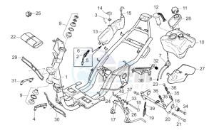 SR 50 Air (Horizontal cylinder) drawing Frame