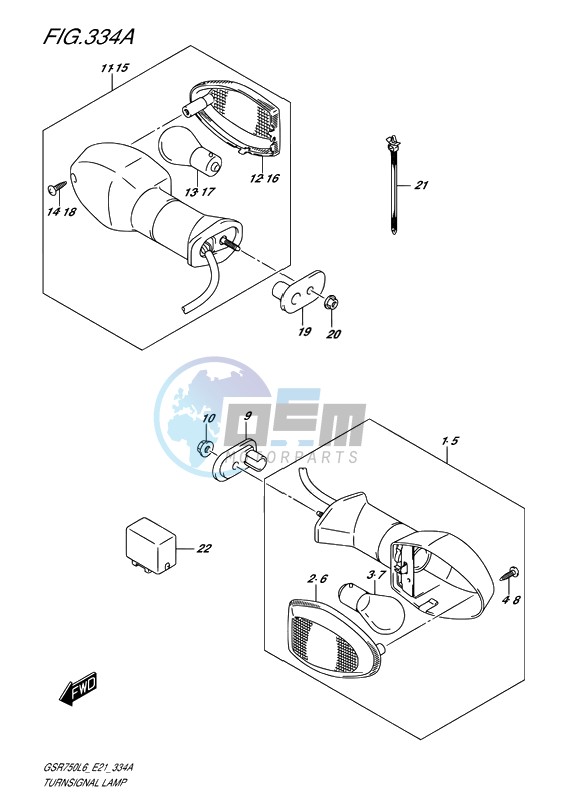 TURNSIGNAL LAMP