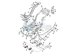 XQ MAXSTER 125 drawing FRAME