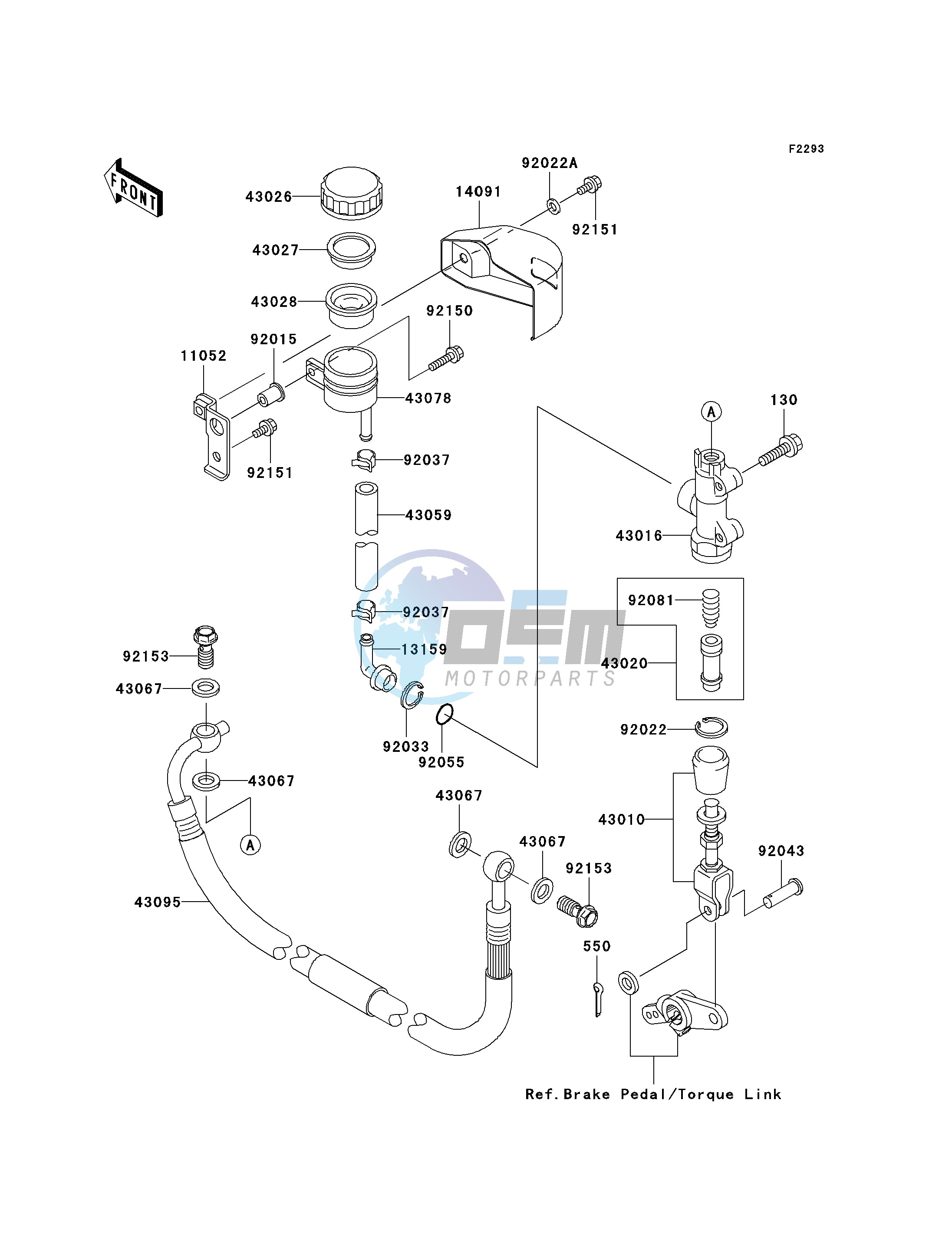 REAR MASTER CYLINDER