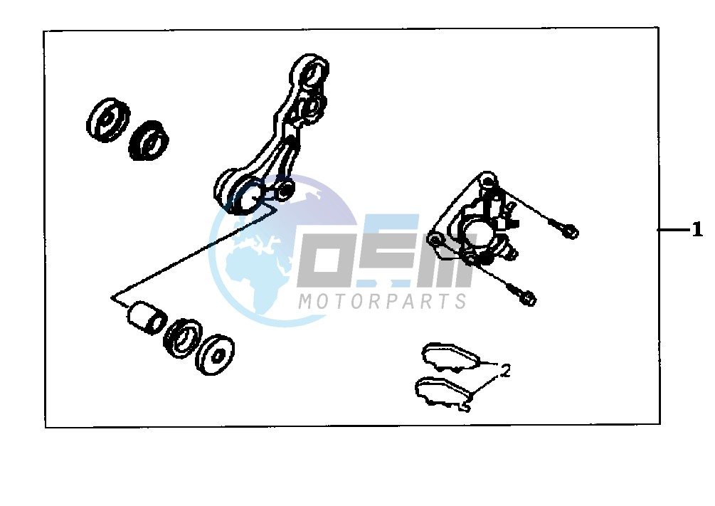 FRONT BRAKE CALLIPER