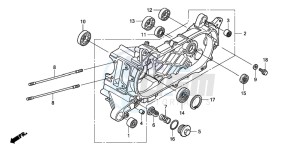 NVS503SH 502 drawing LEFT CRANKCASE