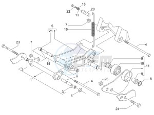 Zip & Zip 50 Fly 100 drawing Swinging arm