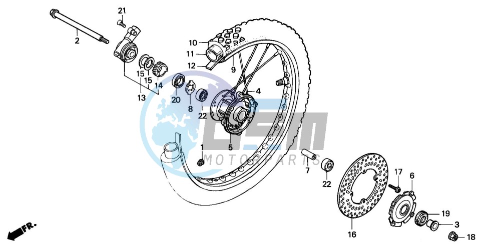 FRONT WHEEL