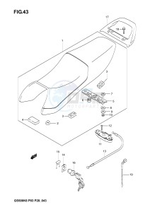 GS500 (P3) drawing SEAT