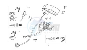 CROSS CITY - 125 CC 4T EU3 drawing METER