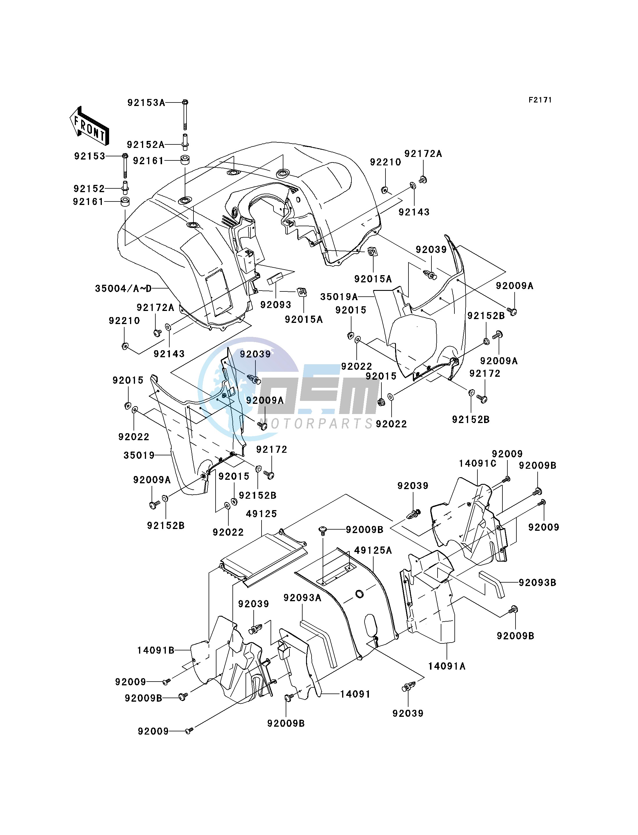 FRONT FENDER-- S- -