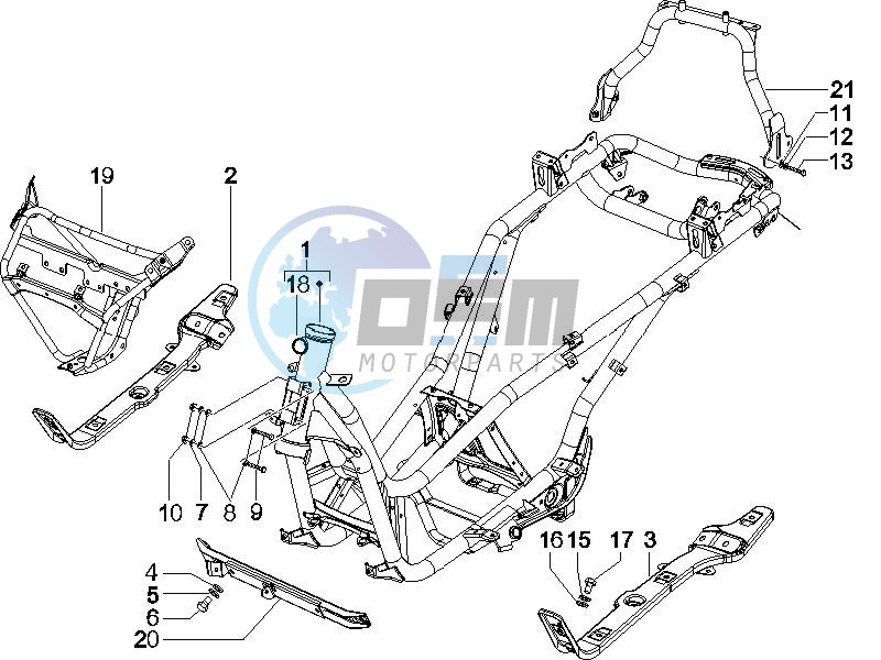 Frame bodywork