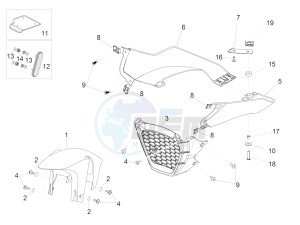 TUONO 1100 V4 RF E4 ABS (APAC) drawing Front body III