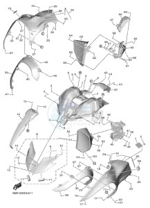 NIKEN GT MXT850D (B5B1) drawing COWLING 2