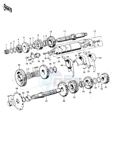 F7 (C-D) 175 drawing TRANSMISSION_CHANGE DRUM -- 74-75 F7-C_F6-D- -