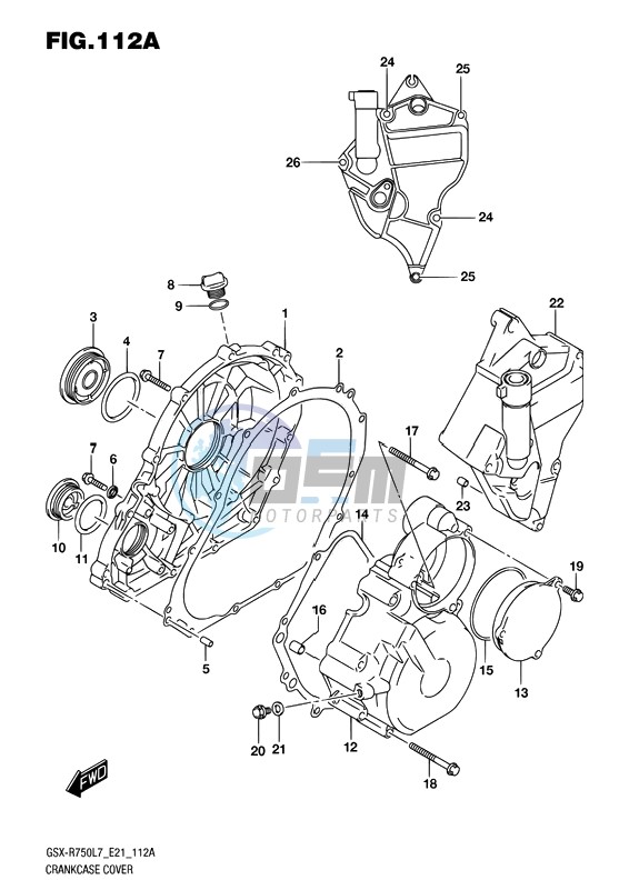 CRANKCASE COVER