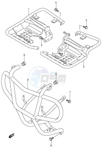 LT-F400 (P24) drawing FOOTREST