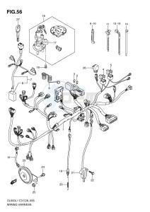 DL650 (E3) V-Strom drawing WIRING HARNESS (DL650AL1 E3)