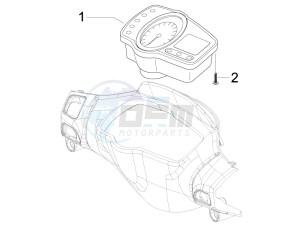 Runner 50 Pure Jet ST drawing Meter combination - Cruscotto