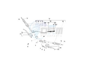 Runner PUREJET 50 drawing Handlebar