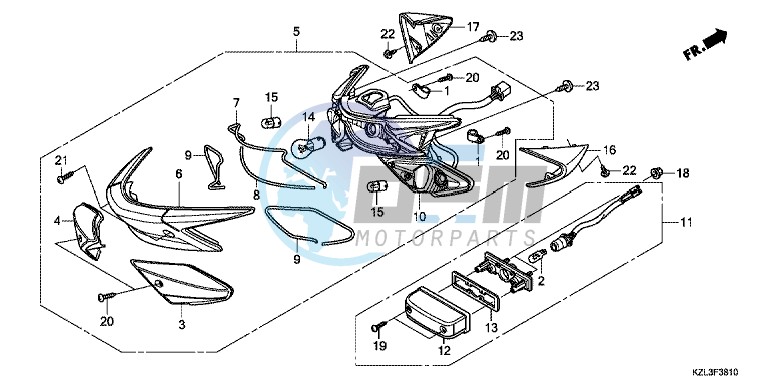 REAR COMBINATION LIGHT